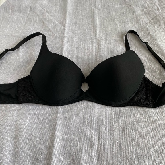 Donna L'Oren Black Underwire Padded Bra Size 36C - Picture 12 of 16